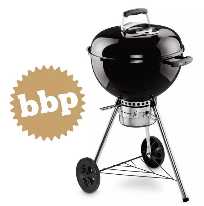 Barbacoa Weber de carbón Original Kettle E-4710 Premium BLACK Cenicero