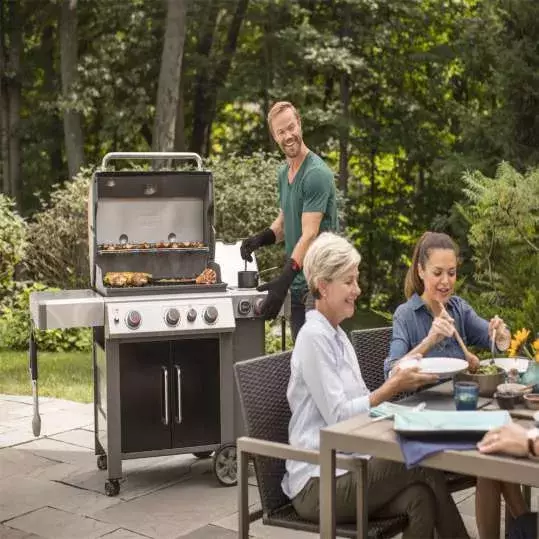 BARBACOA WEBER DE GAS GENESIS II EP-335 BLACK