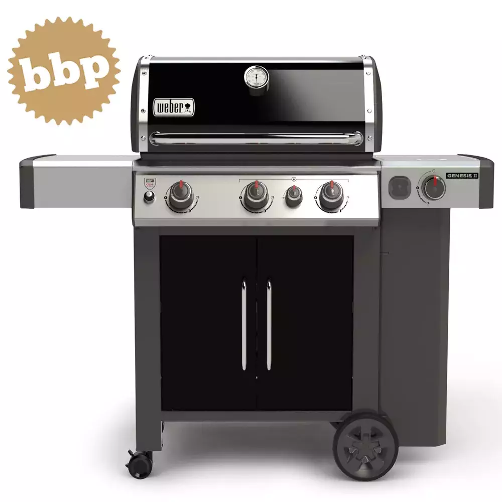 BARBACOA WEBER DE GAS GENESIS II EP-335 BLACK