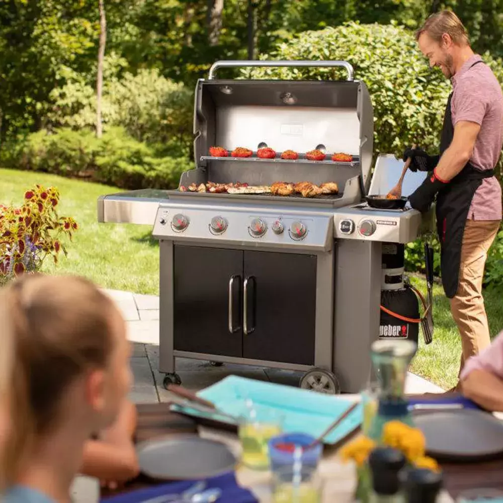 BARBACOA WEBER DE GAS GENESIS II EP-435 BLACK