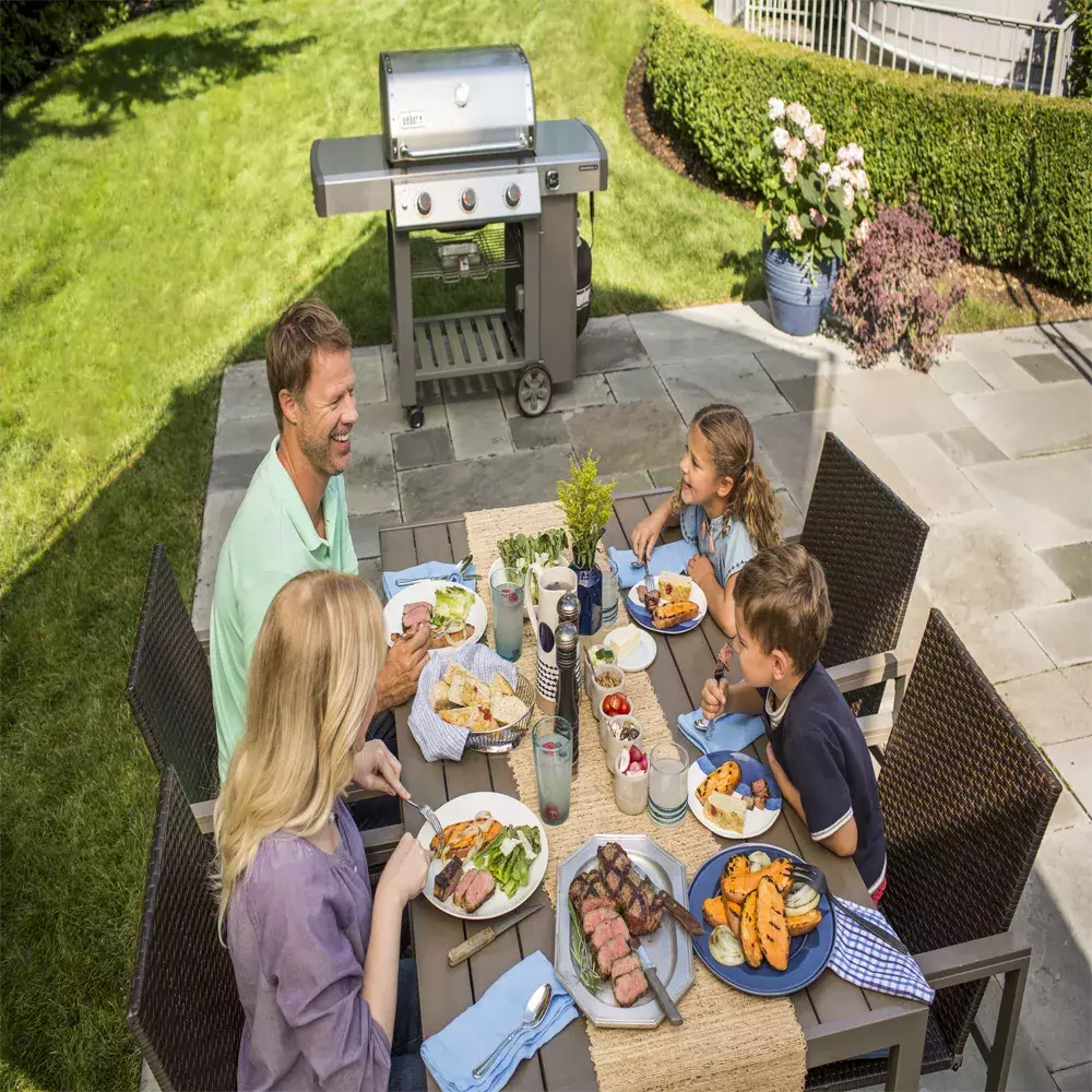 barbacoa weber gas genesis II S-310 inox