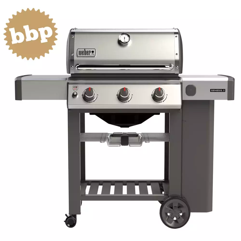 barbacoa weber gas genesis II S-310 inox