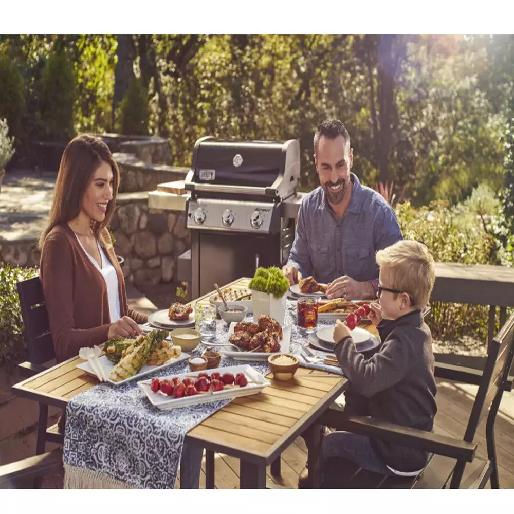 barbacoa weber gas Spirit E-315 negra