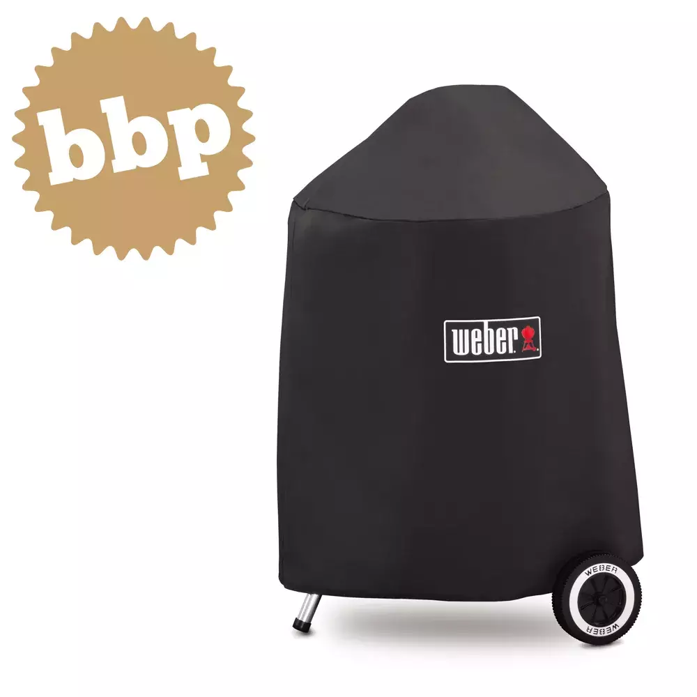 Cobertura de vinil deluxe para barbecues grelhadores a carvão Weber de 47 cm de diâmetro.