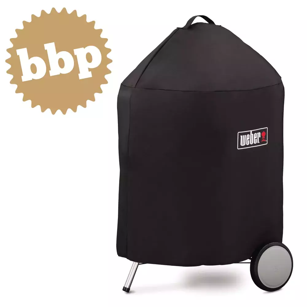 Cobertura de vinil deluxe para barbecues grelhadores a carvão Weber de 57 cm