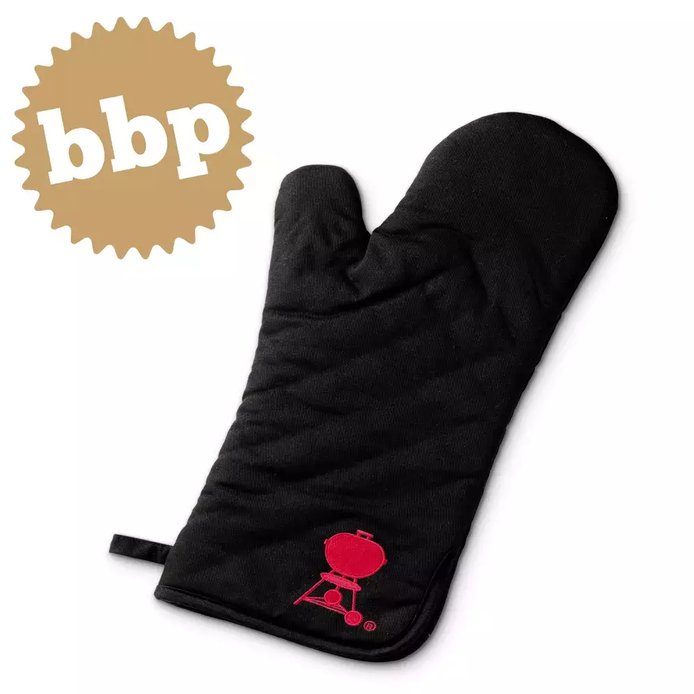 Guante Gourmet negro de protección para barbacoas