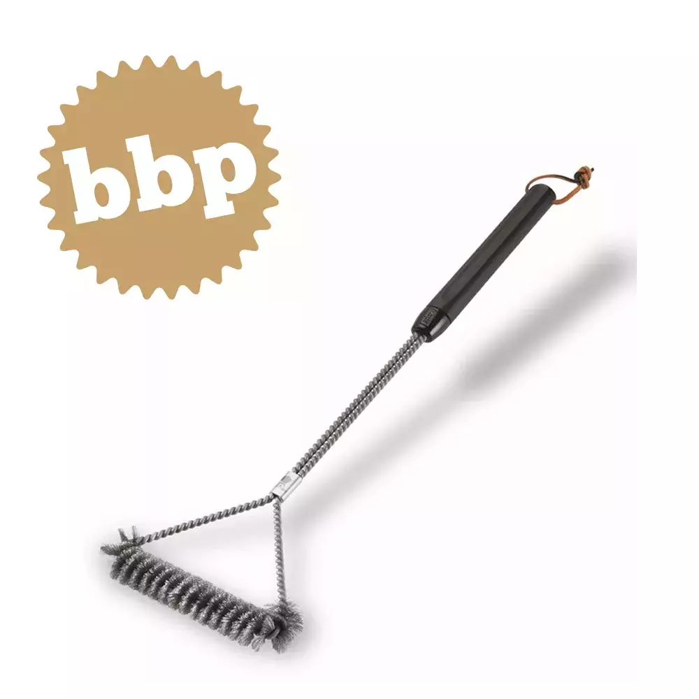 Cepillo de limpieza Metálico grande para barbacoas Weber