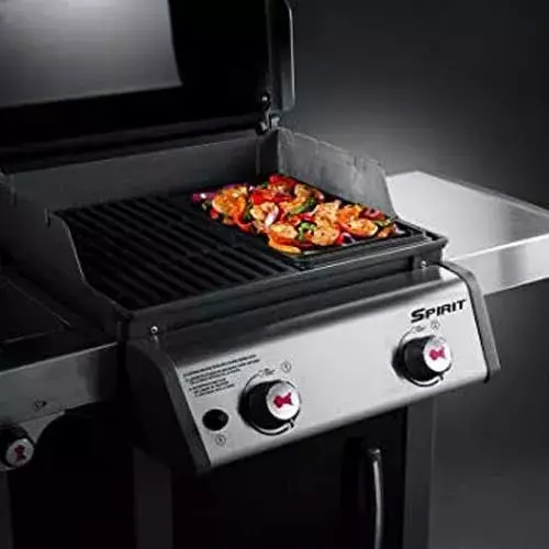 Chapa de ferro fundido para barbecues grelhadores Weber Spirit 200 séries