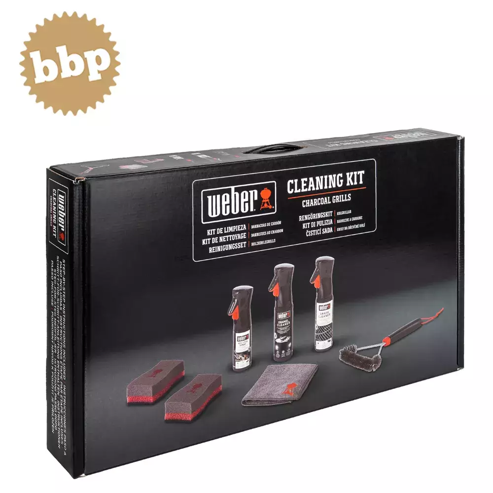 KIT DE LIMPEZA PARA BARBECUES GRELHADORES A CARVÃO