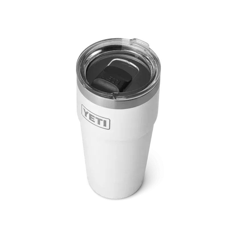 Copo térmico Yeti Pint Cup de aço inoxidável 475ml Branco